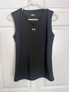 Under Armour Women’s Black V-Neck Performance Tank